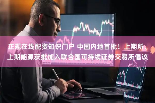正规在线配资知识门户 中国内地首批！上期所、上期能源获批加入联合国可持续证券交易所倡议